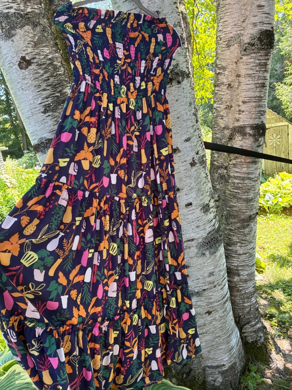 Sleeveless maxi